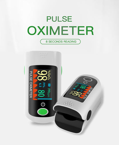 Portable Pulse Oximeter Finger Clip Heart Rate And Pulse Monitor