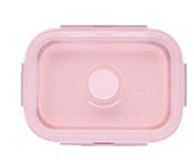 Silicone Lunch Box Foldable Microwave Oven Silicone Lunch Box Storage Box