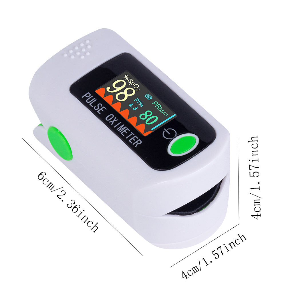 Portable Pulse Oximeter Finger Clip Heart Rate And Pulse Monitor