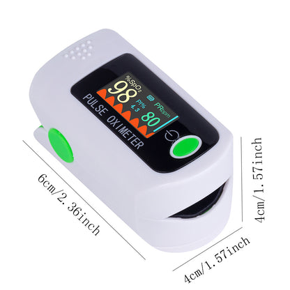 Portable Pulse Oximeter Finger Clip Heart Rate And Pulse Monitor