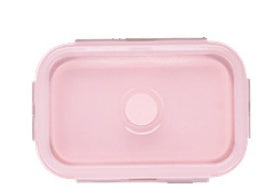 Silicone Lunch Box Foldable Microwave Oven Silicone Lunch Box Storage Box
